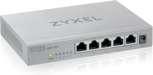 Vista 13 de Zyxel Switch de red de 5 puertos Switch Multi Gigabit de 2.5 Gb No administrado 5X 2.5G, 1 x 10G SFP+ Instalación fácil de conectar y usar