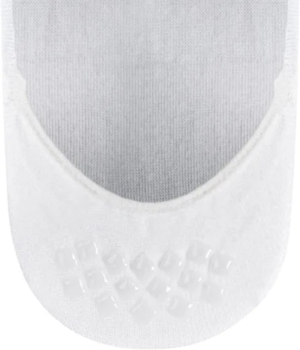 Vista 4 de FALKE Men's Step Medium Cut No Show Socks, Light and Cool, Sustainable Cotton, Non Slip Heel Grip, Skin Friendly