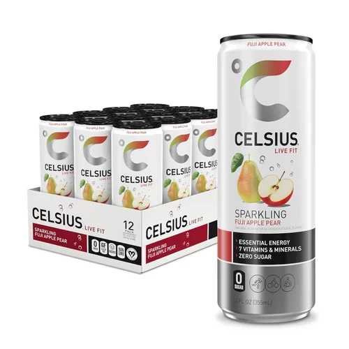 Vista 26 de CELSIUS Essential Energy Drink - Bebida energética esencial de 12 onzas líquidas, Arctic Vibe Sparkling Frozen Berry Edition (paquete de 12)