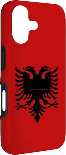 Vista 3 de Albania Vintage Albanian Flag Case for iPhone 17