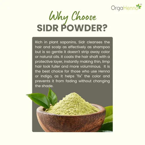 Vista 3 de Pure & Natural Sidr Powder – Hair Care Powder – 100 g (3.52 oz)