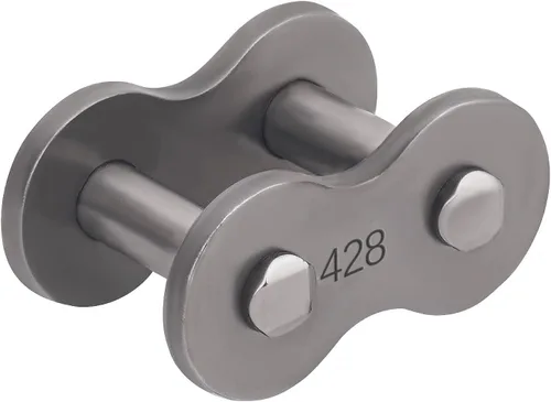 AHL 1 unids 428 Series Steel Master Link O-Ring Cadena Clip Tipo Enlace de conexión para motocicleta Dirt Bike