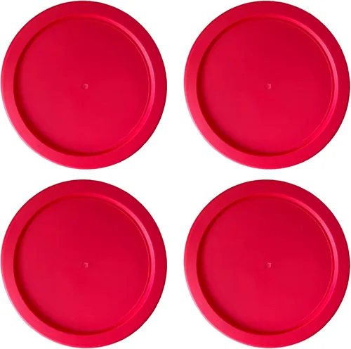 Vista 6 de Tapas de repuesto para recipientes de vidrio Pyrex para almacenamiento de alimentos de 4 tazas, tapas redondas de plástico de 6 pulgadas que se