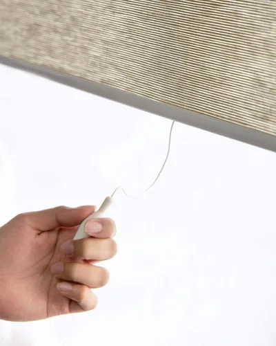 Vista 37 de CHICOLOGY Persianas enrollables, sin cordón, para el hogar, tratamientos de ventana, persianas de puerta, cortinas con filtro de luz, tejido blanco