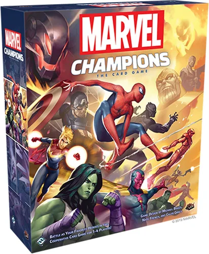 Asmodee Marvel Champions The Card Game (Core Set) - Juego de estrategia de superhéroes cooperativos para niños y adultos, mayores de 14 años, 1-4