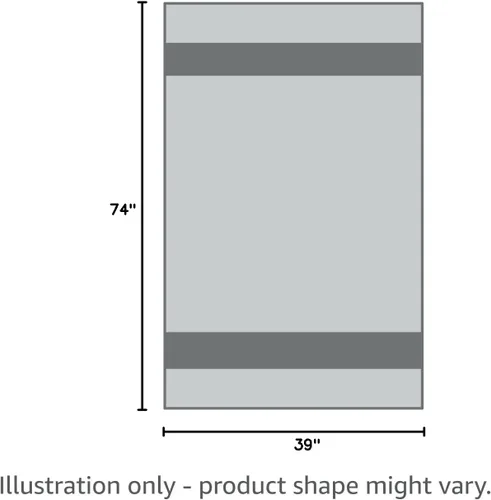 Vista 3 de Madamelique Toalla de playa turca con bolsa de playa, 39 x 74 pulgadas, toallas de playa prelavadas de gran tamaño, 100 % algodón, secado rápido