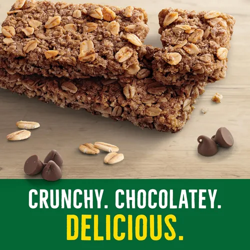 Vista 5 de Nature Valley - Barras de granola crujientes, sabor a avena y chocolate negro, 24 barras, 17.88 oz (12 sobres)