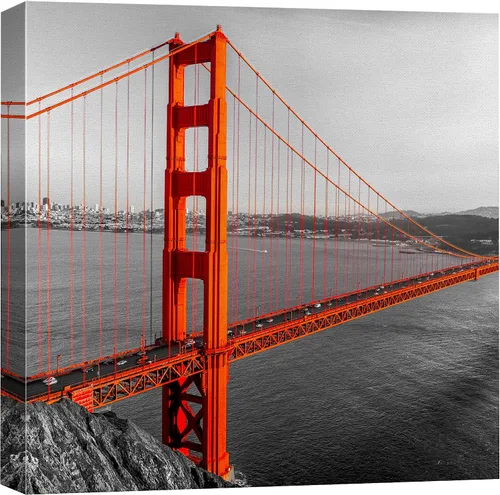 Vista 21 de Lienzo de paisaje hermoso para decorar la pared, arte moderno, para el hogar Amor al rojo vivo