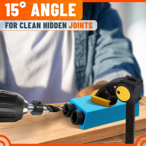 Vista 6 de 14 plantillas compactas de agujero de bolsillo – Construye fácilmente juntas fuertes y limpias con tornillos ocultos. Plantilla de tornillo