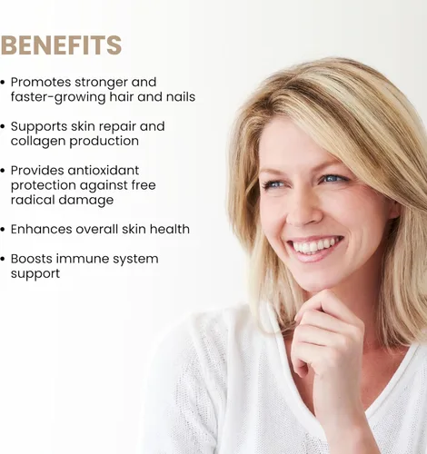 Vista 6 de Healthy Care Super Hair Skin & Nails 100 Cápsulas