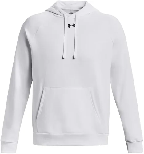 Vista 5 de Under Armour Rival - Sudadera ajustada de vellón con capucha, para hombre