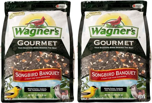 Vista 7 de Wagner's 82042 Songbird Banquete Alimento para pájaros silvestres, bolsa de 5 libras