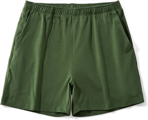 Vista 28 de AIMPACT Pantalones cortos de pijama para hombre con entrepierna de 4 Negro