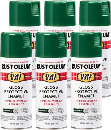 Vista 66 de Rust-Oleum 7776830 - Pintura en aerosol para prevención del óxido, 12 onzas, negro plano