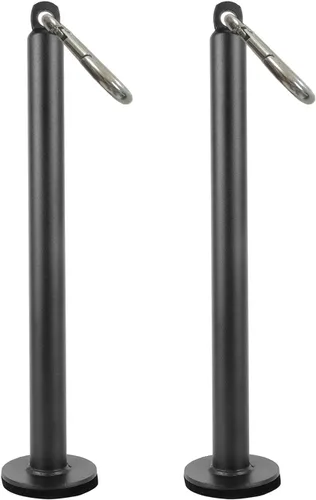 Weight Plate Loading Pin fit 1 inch Weight Plates and 2 inch Olympic Plates for Cable Pulley System LAT Pulldown,Weights Lifting Holder Home Gym for