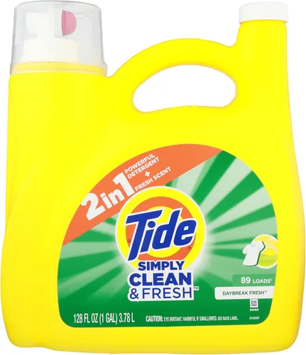 Vista 9 de Tide Hec Simply Clean and Fresh Daybreak - Detergente líquido para ropa, 25 onzas