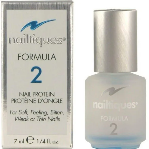 Nailtiques Fórmula 2, fórmula para el crecimiento y tratamiento de uñas, 0.25 onzas