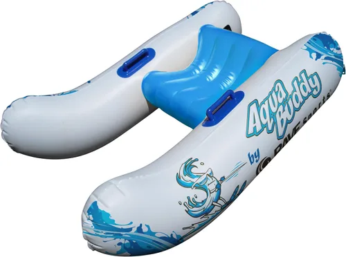 Vista 5 de RAVE Sports Steady Eddy Trainer Water Skis + Aqua Buddy Water Ski/Wakeboard Trainer
