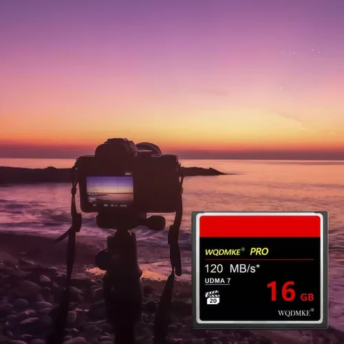 Vista 6 de WQDMKE Cámara CF Tarjeta de Memoria 16GB UDMA Velocidad Hasta 120MB/s