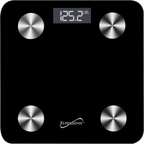 Supersonic SC-851BTS Bluetooth habilitado Fitness Weight Scale Tracker