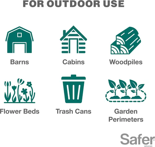 Vista 7 de Safer Brand Snake Shield Repelente Granular - Gránulos Repelentes para Serpientes al Aire Libre - 5951 - Repelente Snake Shield de 4 Libras - Repele