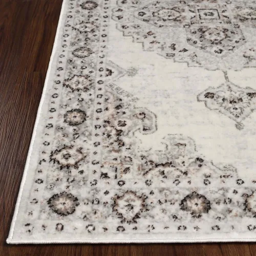 Vista 3 de SUPERIOR Demelza - Alfombra interior con respaldo de algodón, perfecta para pasillos, entrada, oficina, sala de estar, madera dura, azulejos