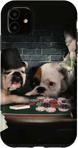 Vista 8 de Fun Playing Cards for Dogs and Dogs Poker Player Case for iPhone 16