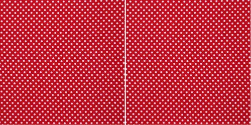 Vista 13 de Mook Fabrics Franela PRT Polka Dot, corte negro/blanco por The Yard