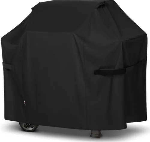 Vista 15 de Unicook Cubierta de parrilla de 58 pulgadas para parrillas de gas Weber Genesis II, LX 300 Series y Genesis 300 Series, cubierta de BBQ de servicio