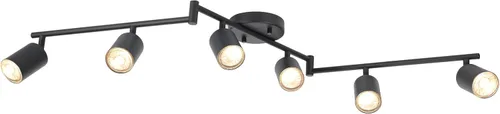 Vista 10 de Kit de iluminación LED de pista BoostArea, aplique monopunto ajustable de montaje empotrado, luz de punto giratoria flexible para cocina, sala