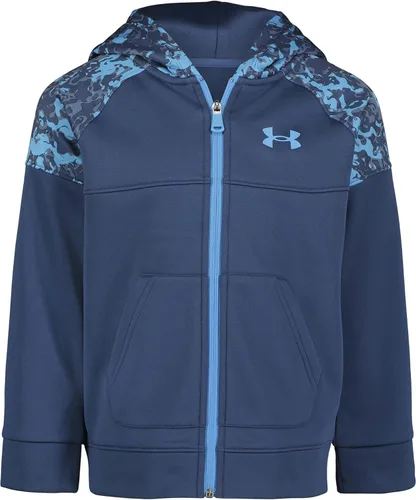 Under Armour Sudadera con capucha para niños suéter de vellón logotipo y diseños impresos