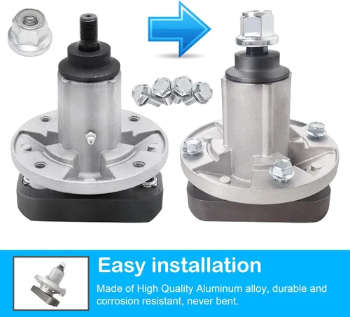 Vista 3 de Conjunto de husillo de cortacésped de cubierta para John Deere L120 L130 L100 L110 L105 L107 L108 GY20785 GT20050