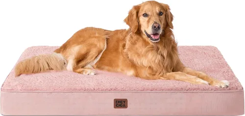 Vista 43 de EHEYCIGA Camas ortopédicas para perros, cama para perros con funda extraíble lavable, todos los tamaños de perros