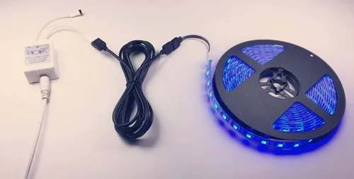 Vista 5 de Cable de extensión de tira LED RGB de 3.3 ft, 3.3 pies, 4 pines, cinta LED, cable de extensión de cinta LED, extensor de banda LED, cable