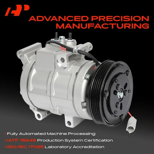 Vista 4 de A-Premium Compresor de aire acondicionado con embrague compatible con Mazda 3 2.0L 2010-2013, 3 Sport 2.0L 2010-2013, con compresor HCC-HS18N, 5