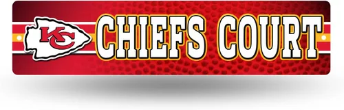 Vista 35 de Señal de calle de plástico NFL Rico Industries 4" x 16