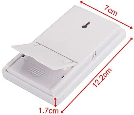 Vista 6 de Termómetro interior al aire libre higrómetro digital temperatura humedad temperatura temperatura monitor con pantalla LCD