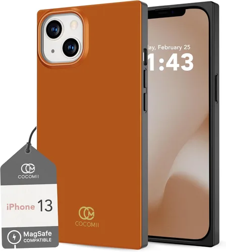 Vista 10 de Cocomii - Funda rectangular compatible con iPhone 13 Pro - Compatible con MagSafe, patrón de carey, estampado animal, brillante, magnética