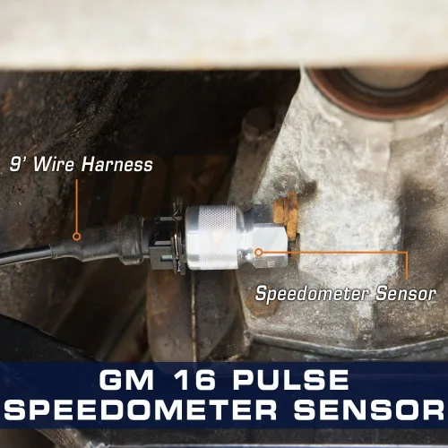 Vista 4 de Adaptador de Sensor de Velocímetro de 16 Pulsos GlowShift Compatible con Transmisiones GM y Mopar - Convierte la Señal Mecánica de Transmisión a