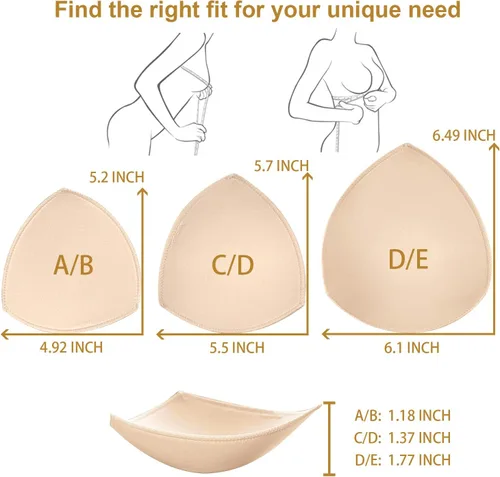 Vista 4 de TopBine Inserciones de almohadillas de sujetador