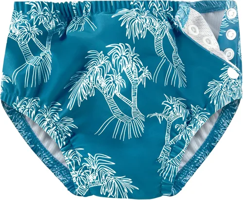 weVSwe Pañal de natación reutilizable para bebé recién nacido UPF 50+ broche ajustable para bebés de 0 a 24 meses, lavable y seguro para piscina,