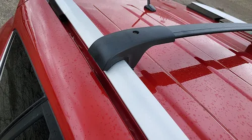 Vista 4 de BrightLines Barras Transversales Aero para Portaequipajes de Techo Compatibles con Toyota RAV4 2013-2018