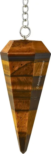 Vista 43 de Amazing Gemstone Paquete de 11 Péndulos de Cristal Conjunto a Granel con Tablero de Péndulo - Cristales a Granel al Por Mayor