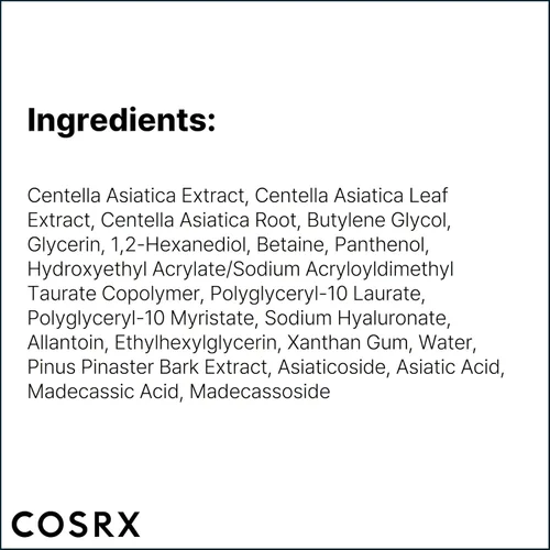 Vista 4 de COSRX Pure Fit Cica Serum 1 fl.oz/1.0 fl oz, extracto de centella asiática, calmante, calmante, protegiendo, sin pruebas en animales, cuidado