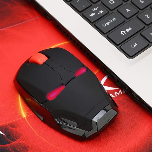 Vista 3 de Cool Mouse for Laptop, Gaming Mouse Wireless, 2.4 G Portable Ergonomic Optical Mouse, Mouse with USB Receiver for Notebook PC Laptop MacBook 3