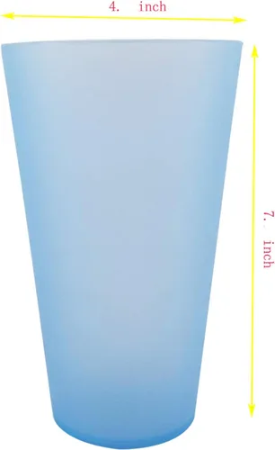 Vista 7 de Vasos de plástico reutilizables de 32 onzas, vasos grandes aptos para lavavajillas, vasos de plástico sin BPA, juego de 12 vasos grandes irrompibles
