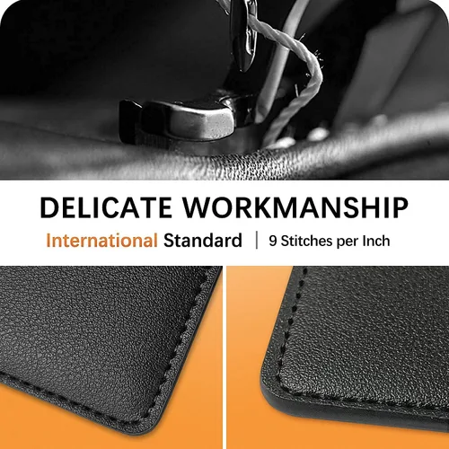 Vista 5 de Soporte para tarjetas de teléfono, billetera de cuero para teléfono, soporte elástico para la parte posterior del teléfono, tarjetero para tarjetas