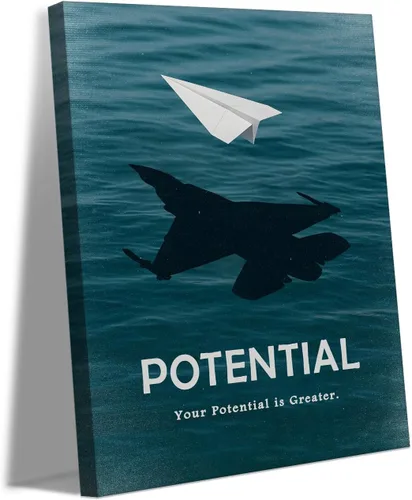 Vista 48 de Inspirational Hustle Wall Art - Lion Head withEncouraging Quotes Canvas Print Motivational Wall Decor, Black and White Office Picturtes Success