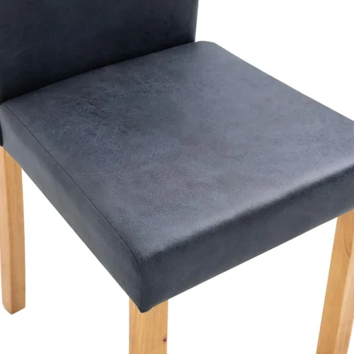 Vista 7 de Sillas de comedor, silla de comedor con respaldo, silla de comedor adecuada para comidas diarias o eventos especiales, como reuniones, cocinas