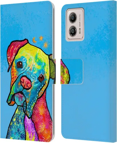 Head Case Designs Officially Licensed Duirwaigh Boxer Dog Animals Leather Book Wallet Case Cover Compatible with Motorola Moto G53 5G